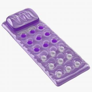 3D model Inflatable Air Mattress Purple