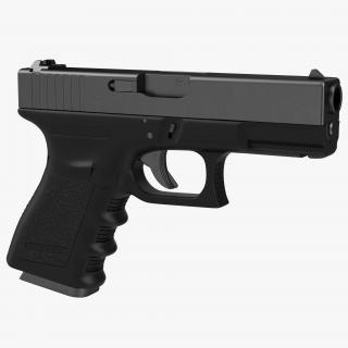 Compact Pistol Generic 3D