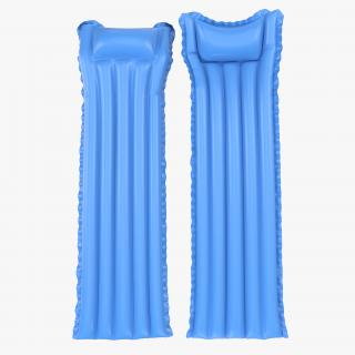 3D model Inflatable Air Mattress 3 Blue