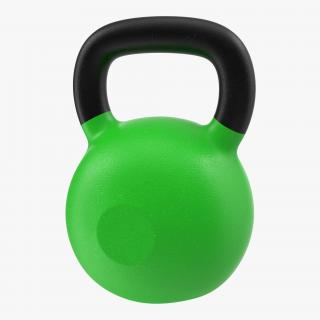 3D Kettlebell 2 Green model