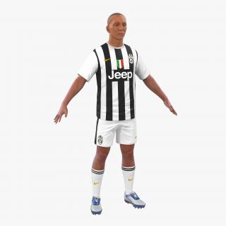 Soccer Player Juventus 3D