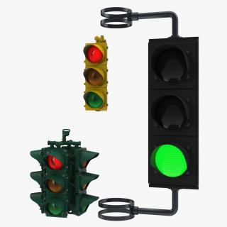 Stop Lights 3D Models Collection 3D