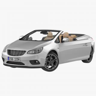 Generic Cabriolet Rigged 3D model