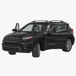 3D model Jeep Cherokee 2015 Rigged