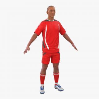 3D Soccer Player Generic