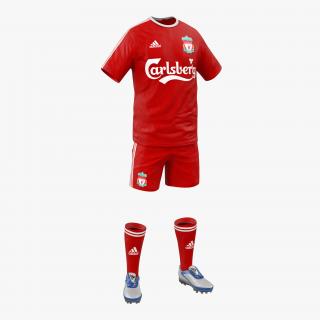 Soccer Clothes Liverpool 3D model