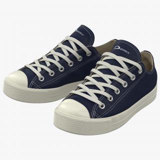 3D model Sneakers 2 Blue