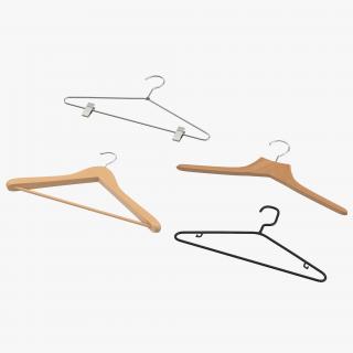 3D Clothes Hangers Collection