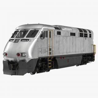 Diesel Electric Locomotive Generic 3D model