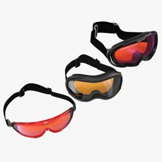 Ski Goggles 3D Models Collection 3D