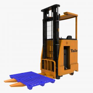 3D Rider Stacker Orange and Pallet