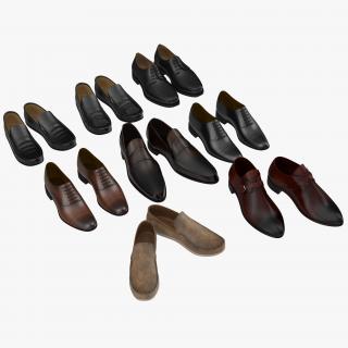 Man Shoes 3D Models Collection 3 3D