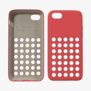 3D iPhone 5c Case Red model