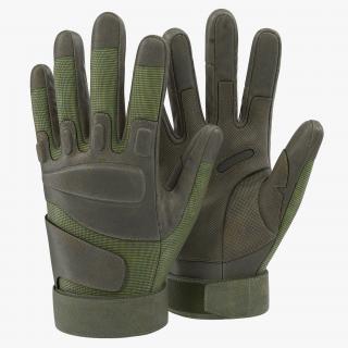 3D US Soldier Gloves Green model