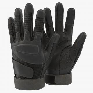 3D US Soldier Gloves Black model