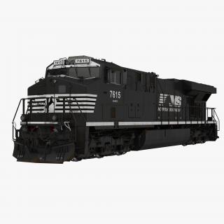 Locomotive ES40DC Norfolk Southern 3D model