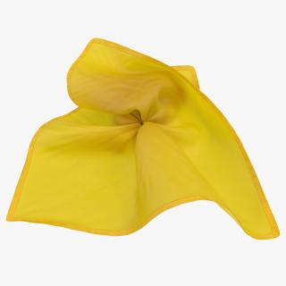 3D model Football Penalty Flag Yellow 3