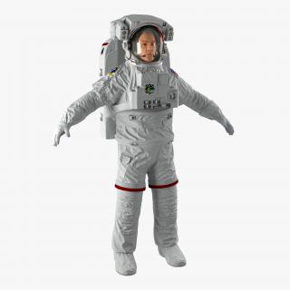 3D Astronaut Nasa Extravehicular Mobility Unit model