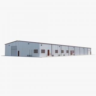 3D model Warehouse Building 3