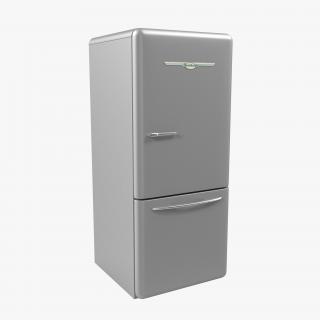 3D model Retro Refrigerator Elmira Northstar