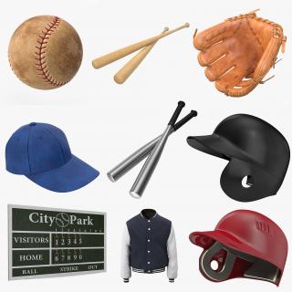 3D Baseball Collection 4