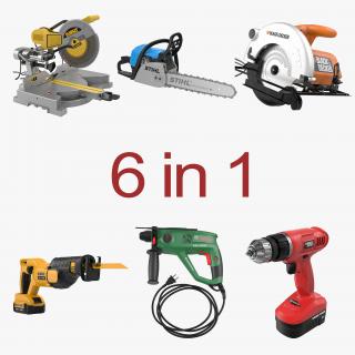 Power Tools Collection 5 3D model