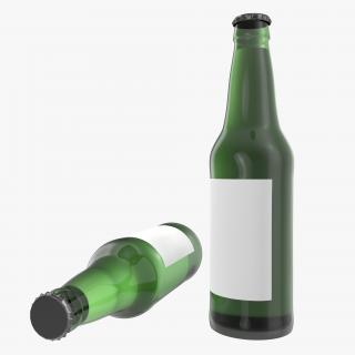 3D Beer Bottle 2 model