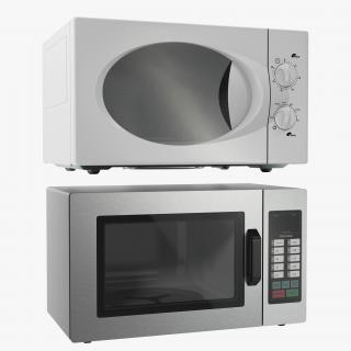 3D model Generic Microwave Ovens 3D Models Collectiion