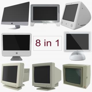 3D model Apple Monitors 3D Models Collection