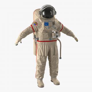 Russian Space Suit Orlan MK 3D