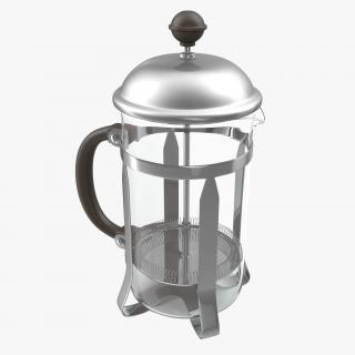 3D model French Press Coffee Pot 2