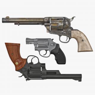 3D model Revolvers Collection