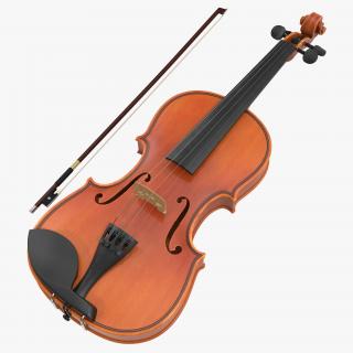 3D model Violin Set