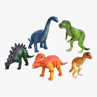 3D Toy Dinosaurs model