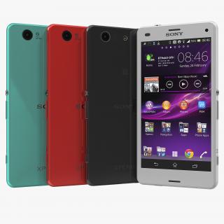 3D Sony Xperia Z3 Compact Set