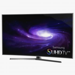 3D model 4K SUHD JS9000 Series Curved Smart TV 48 inch