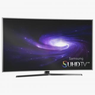 3D model 4K SUHD JS9000 Series Curved Smart TV 65 inch