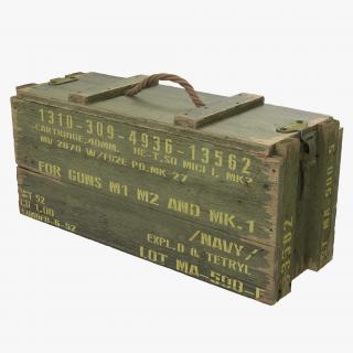 3D Ammo Crate Green