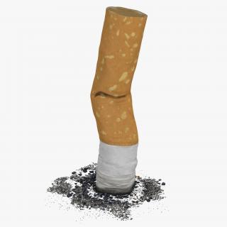 Snuffed Cigarette 3D