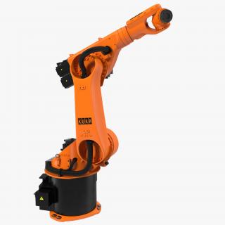 3D model Kuka Robot KR 60-3 Rigged