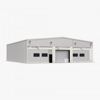 3D model Warehouse Building 2