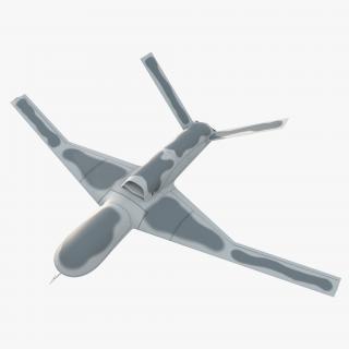 General Atomics Avenger UAV Rigged 3D model