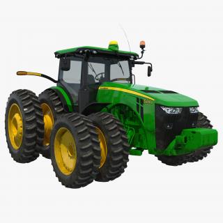 Tractor John Deere 8RT 3D