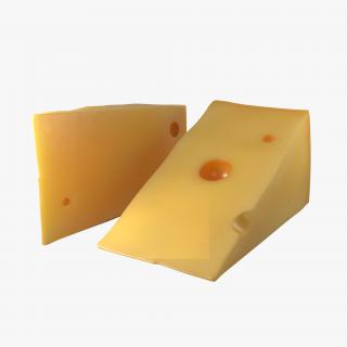 Cheese Wedge 3D