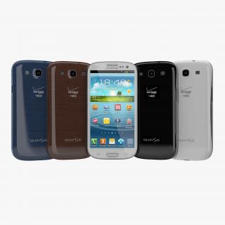 Samsung Galaxy S III Set 3D model