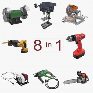 3D model Generic Power Tools Collection