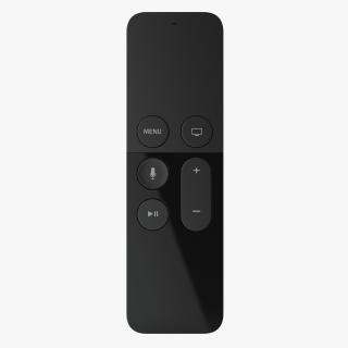 3D model Apple TV Remote