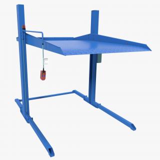 3D model Two Post Parking Car Lift