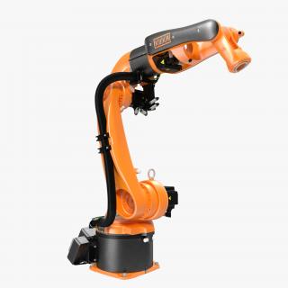 3D Kuka Robot KR 5-2 Arc HW Rigged