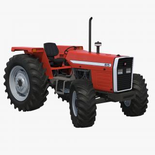 Tractor Generic 5 Rigged 3D model